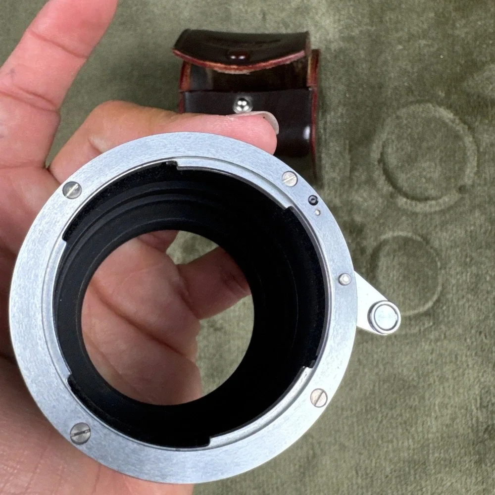 Vintage Nikon Nikkor K1 Extension Tube Ring Macro Adapter Japan w/ Case